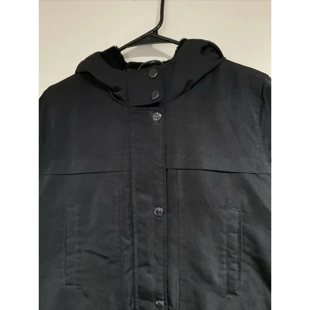 Gap Kids Black Cold Control Ultra Max Primaloft Winter Parka Jacket Coat Sz XXL